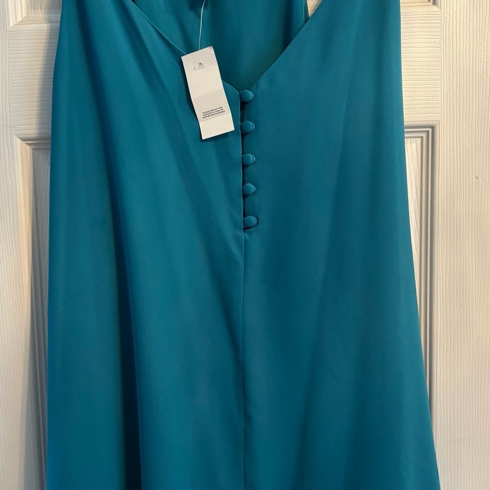 LOFT Teal Sleeveless Top